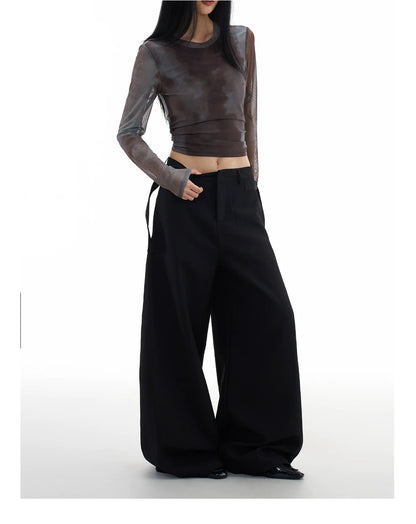 CHIC WIDE-LEG PANTS