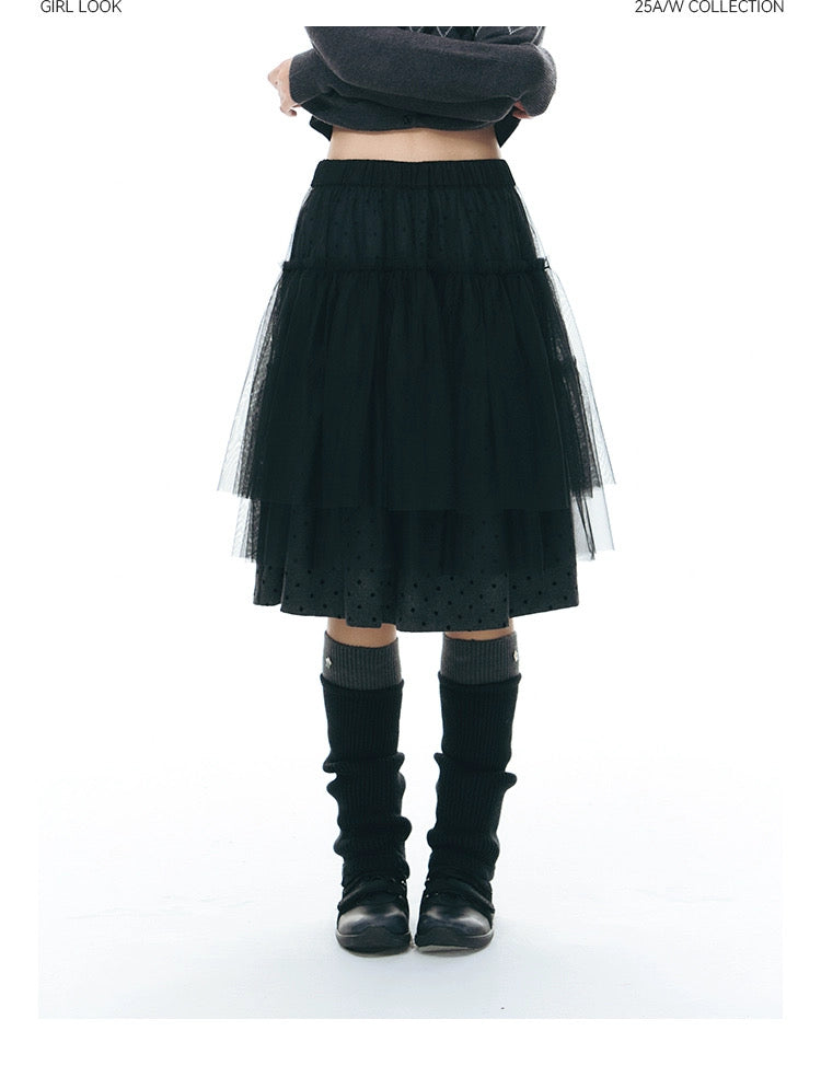 STAR DETAIL KNIT LEG WARMERS