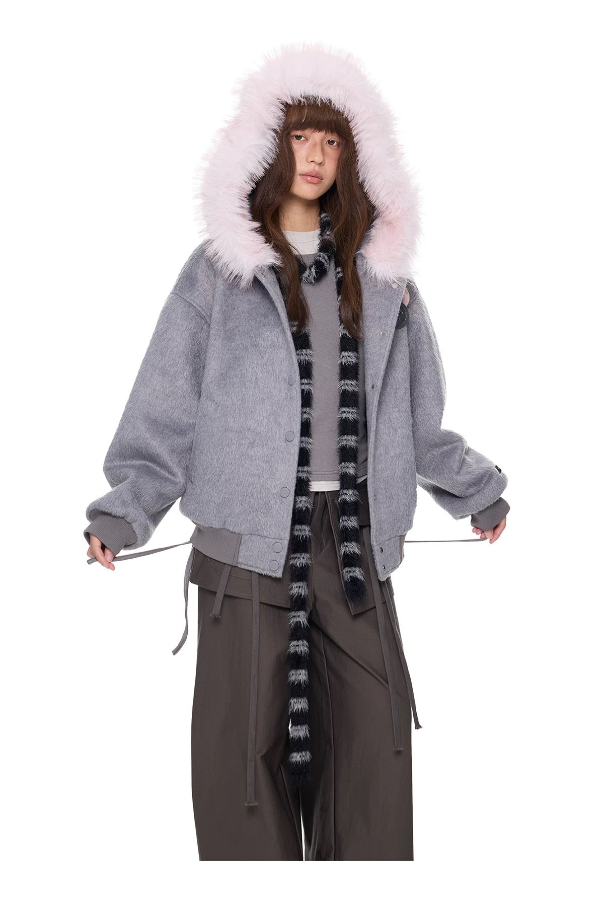 STRAPPED COLLAR JACKET