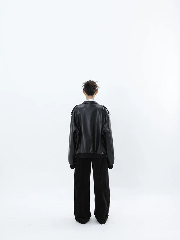 EXOSHELL LEATHER JACKET