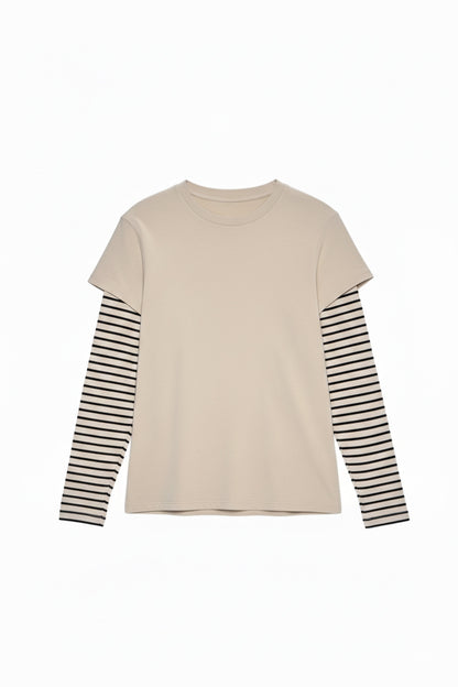 UNDER STRIPE TEE