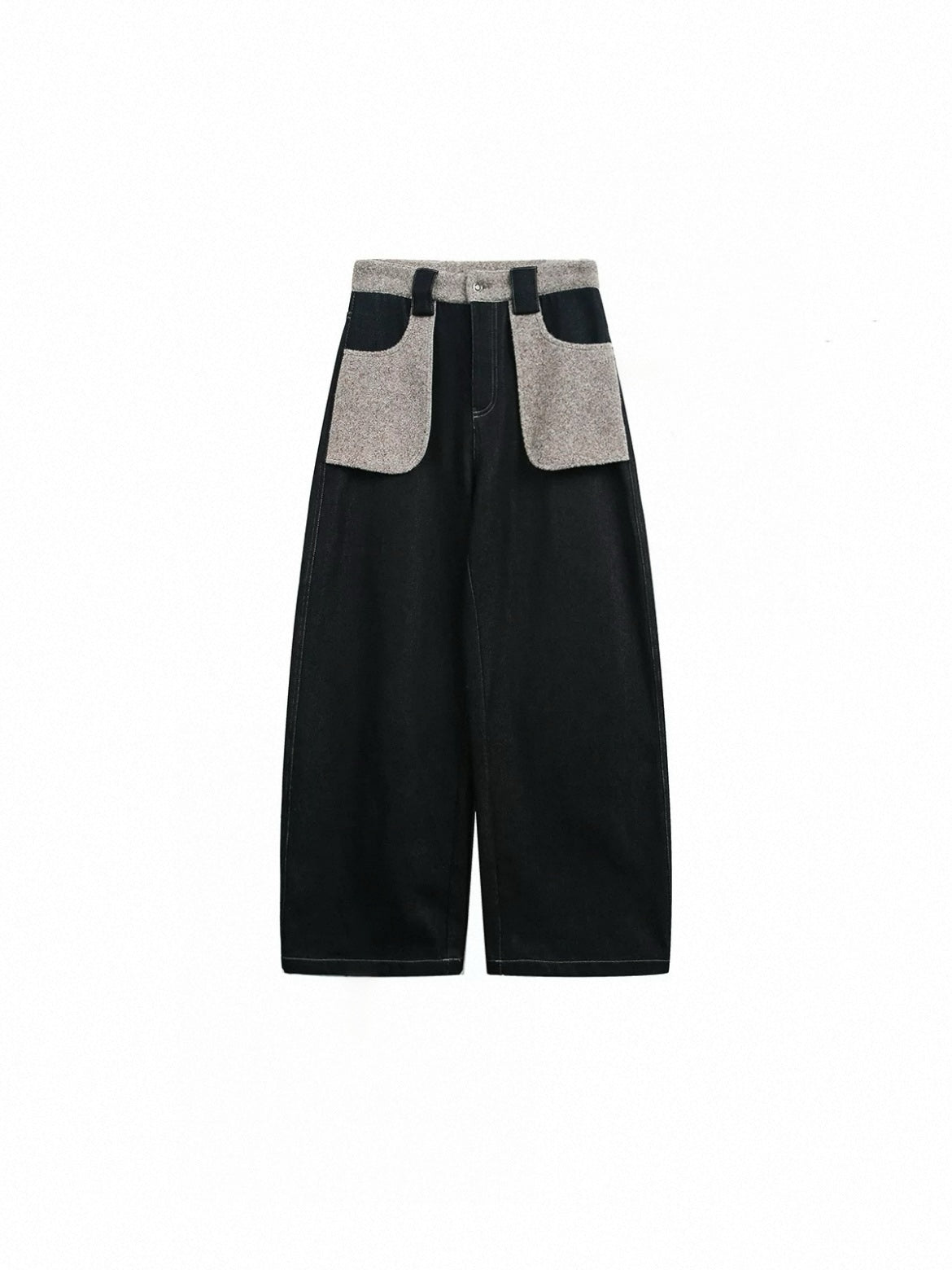 TWO-TONE POCKET JEANS