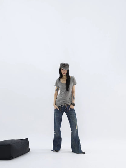 SHEER GRAPHIC TEE