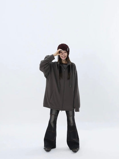 STRIPE BUTTON BEANIE