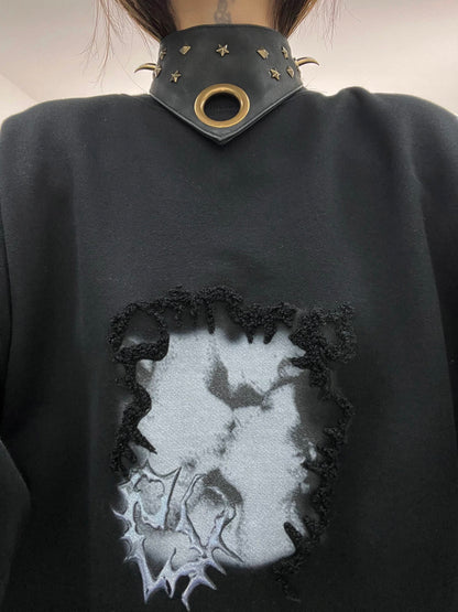 SHADOW PRINT SWEAT