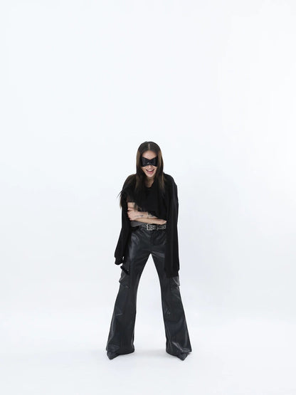 REBEL LEATHER PANTS