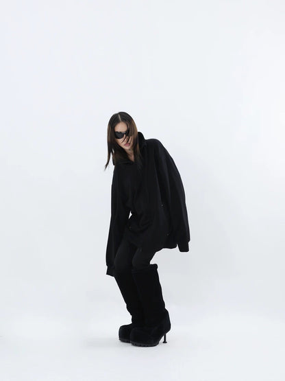 HEAVY DRAWSTRING HOODIE