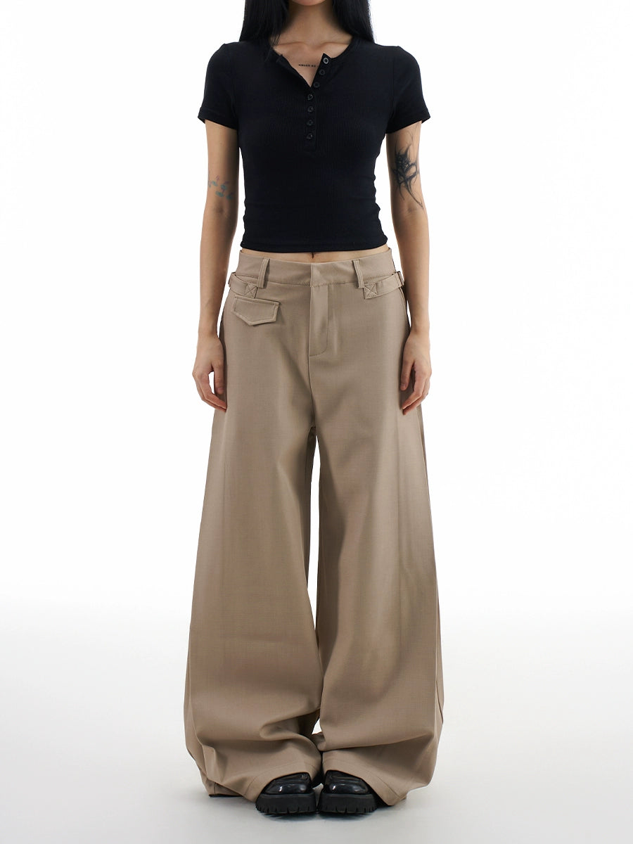 CHIC WIDE-LEG PANTS