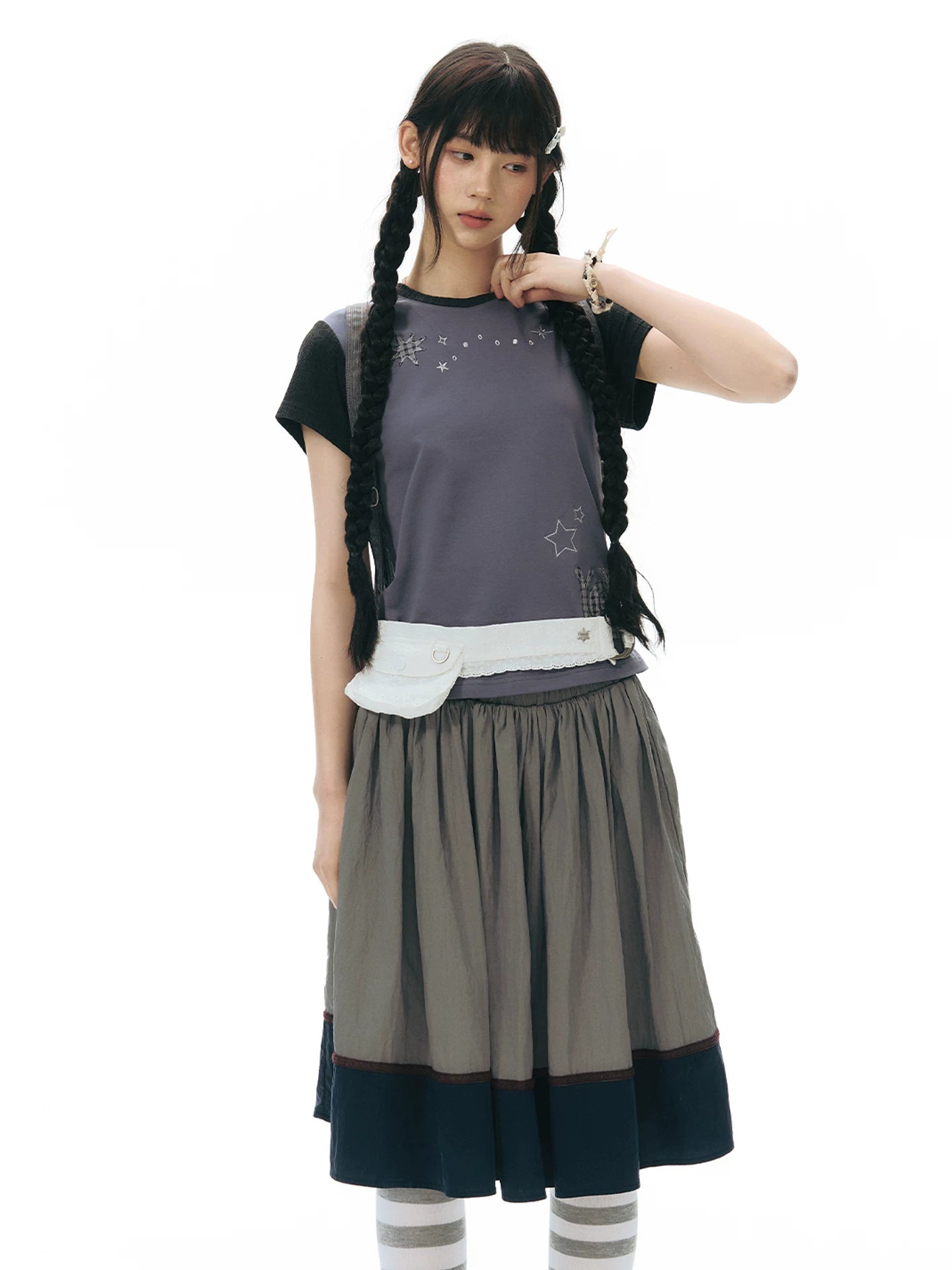 RETRO A-LINE SKIRT