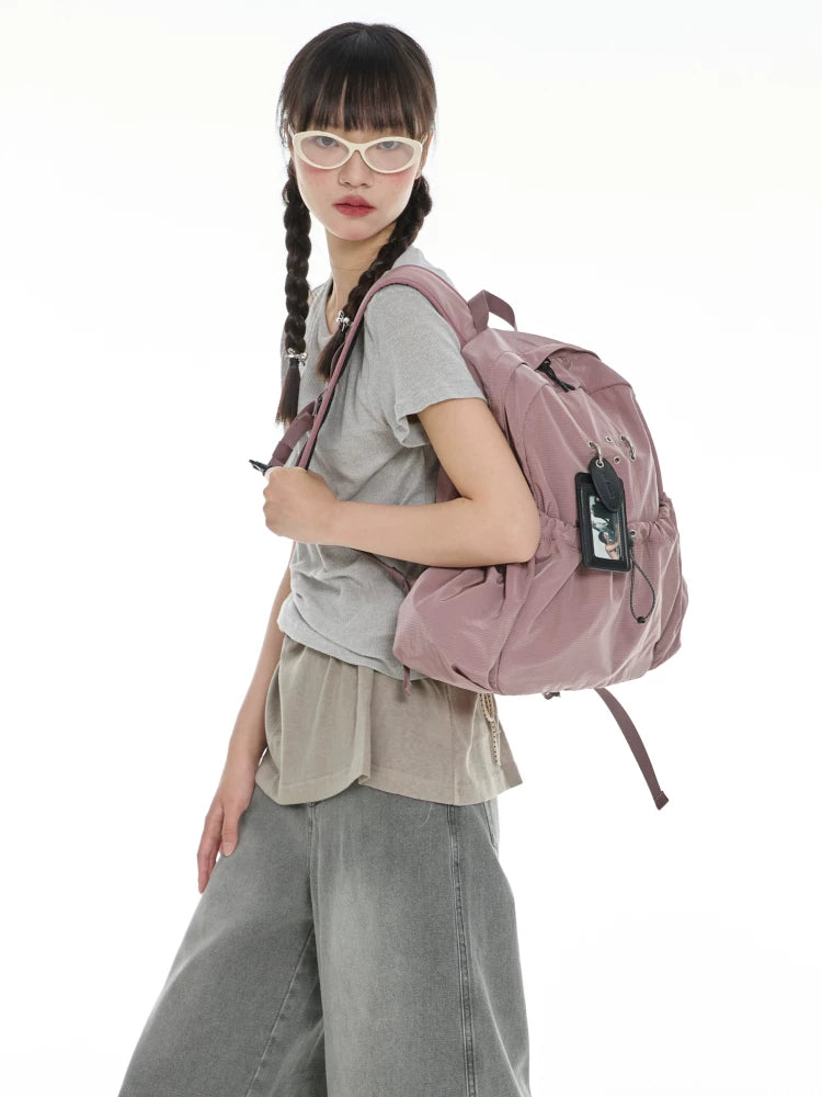LARGE CAPACITY NYLON DRAWSTRING BAG