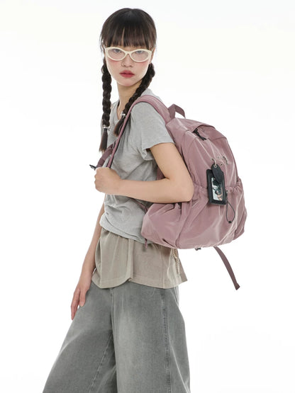 LARGE CAPACITY NYLON DRAWSTRING BAG