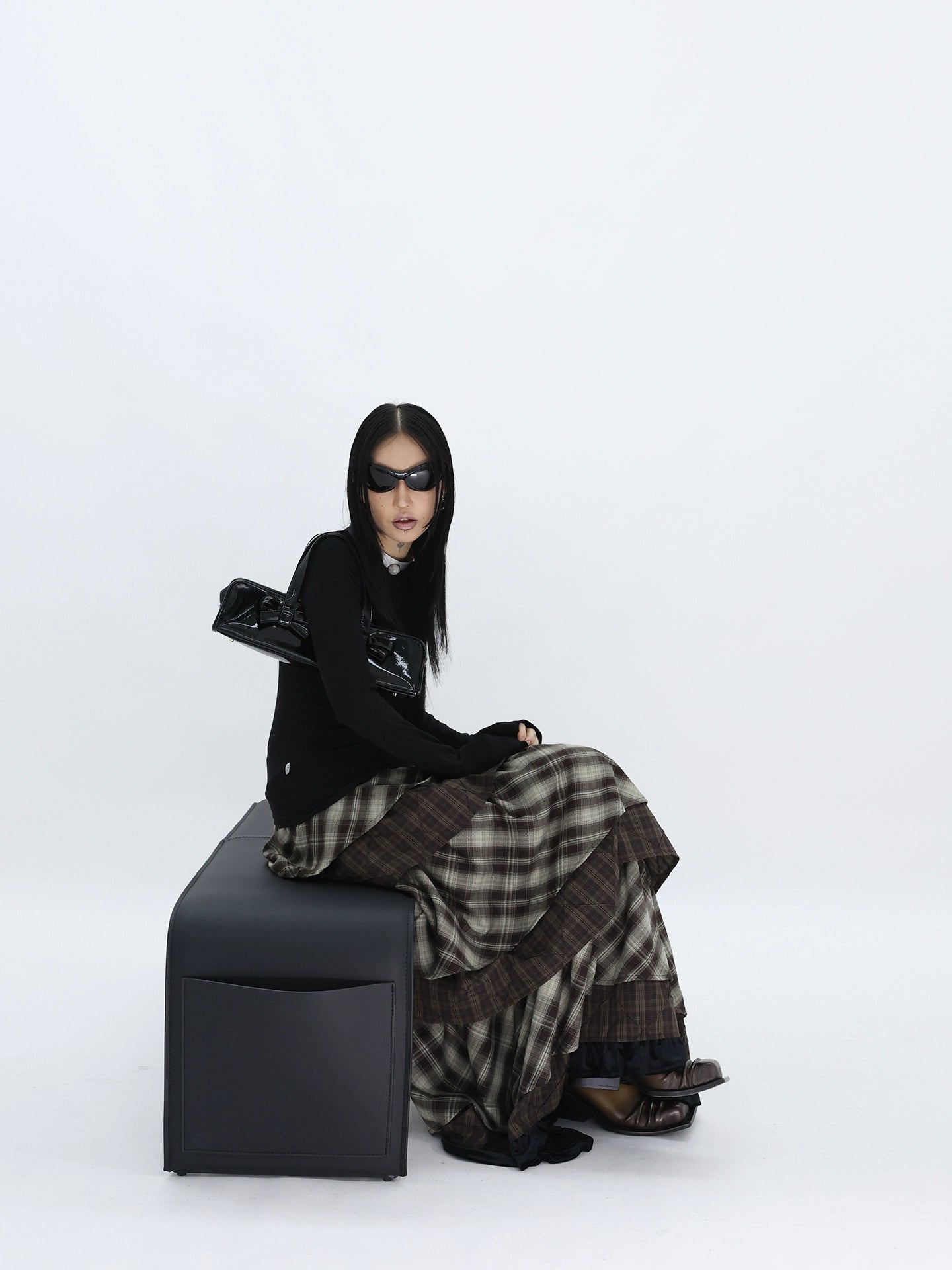 RUSTIC STACK MAXI SKIRT