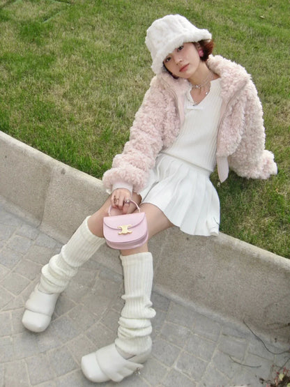 BEIGE VELCRO LOAFERS WITH WINGS