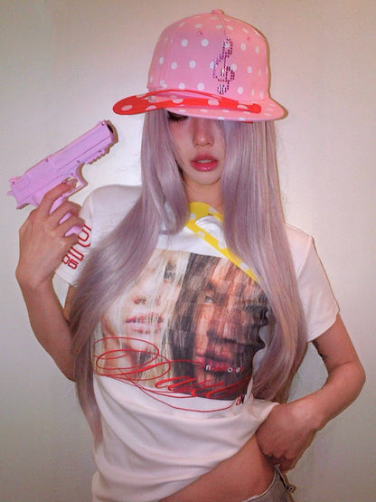 POLKA DOT BASEBALL CAP