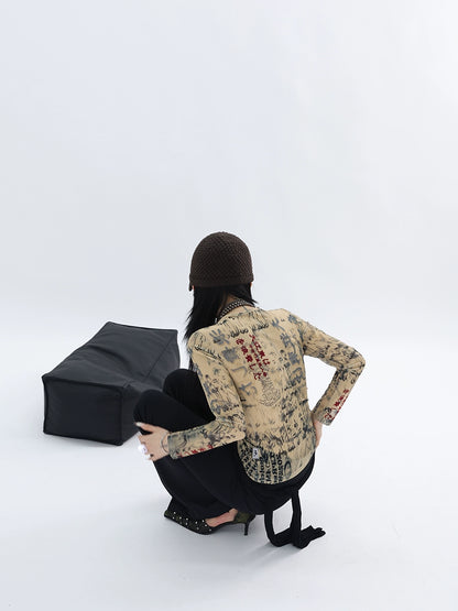 CALLIGRAPHY INK MESH