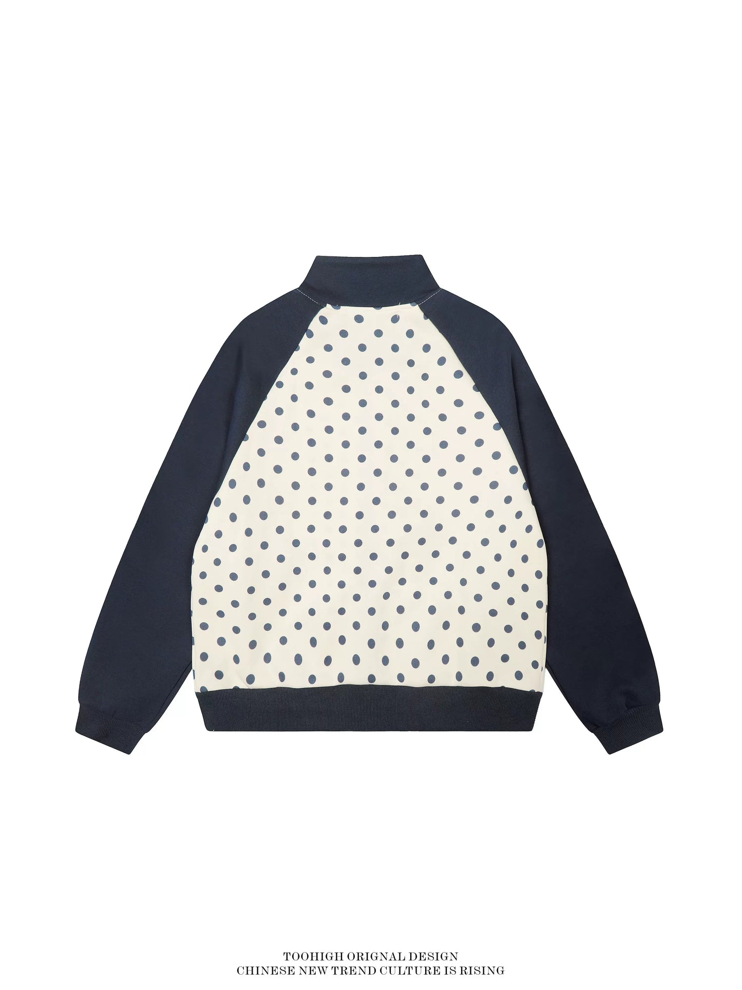 POLKA ZIP VARSITY KNIT