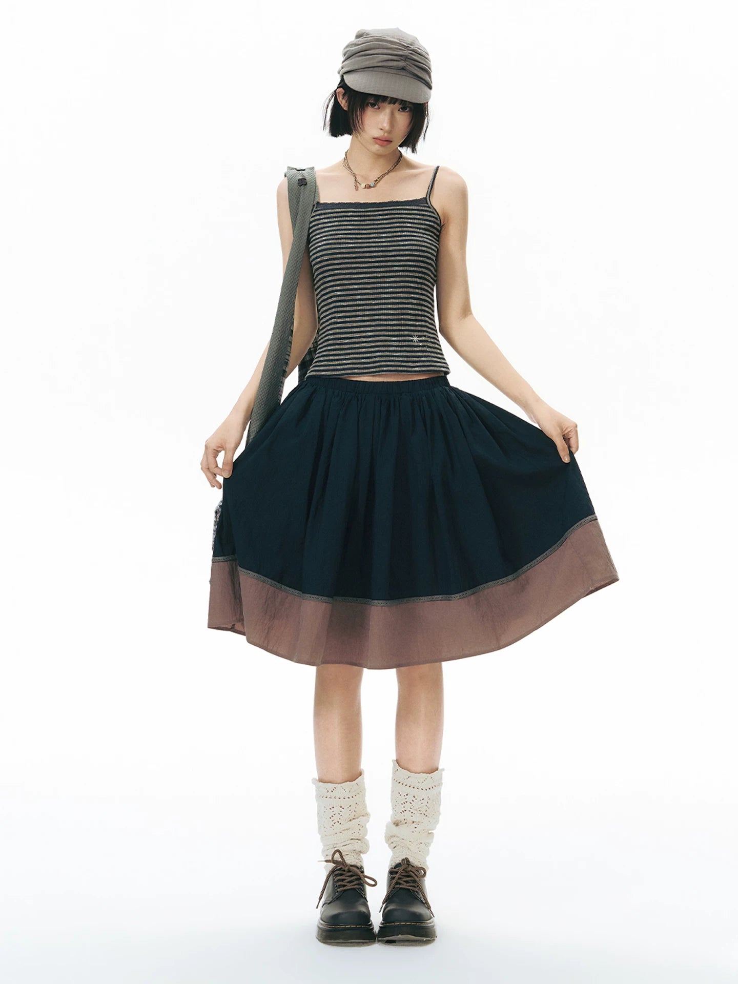 RETRO A-LINE SKIRT