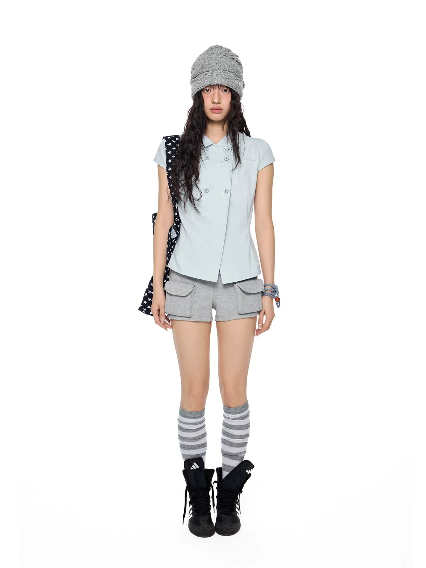 RETRO PETER PAN COLLAR T-SHIRT
