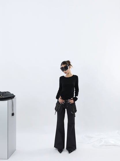 DECONSTRUCT FLARE PANTS