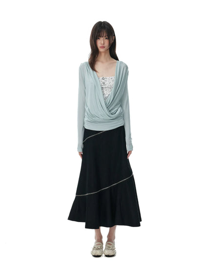 SUMMER IRREGULAR A-LINE SKIRT