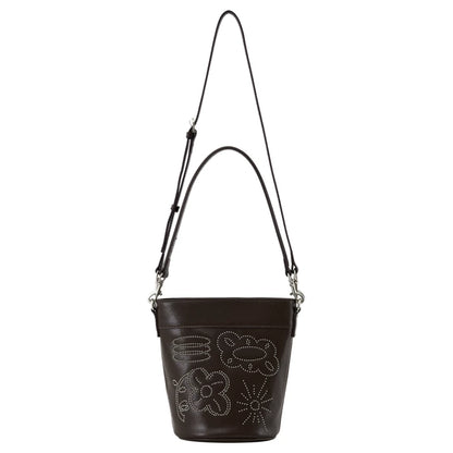 MINIMALIST FLORAL BUCKET BAG