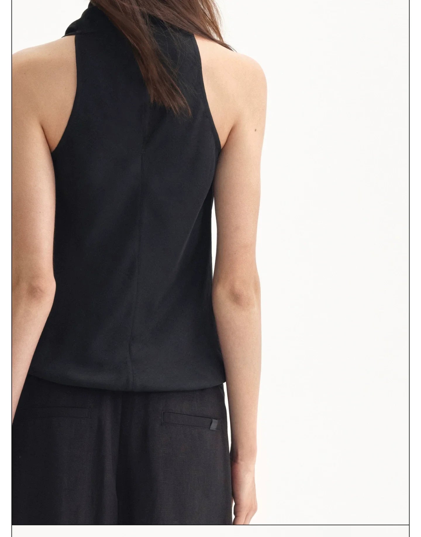 SOFT FLOW DRAPE TANK TOP