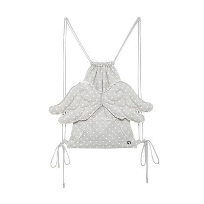POLKA DOT ANGEL WINGS BAG