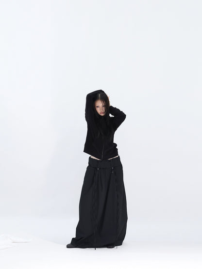 STATIC DRAPE SKIRT