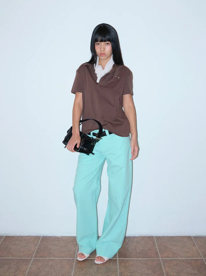 FUNKY BLACK HORSE CASUAL PANTS