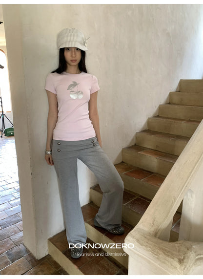 FITTED VERSATILE STRAIGHT-LEG PANTS