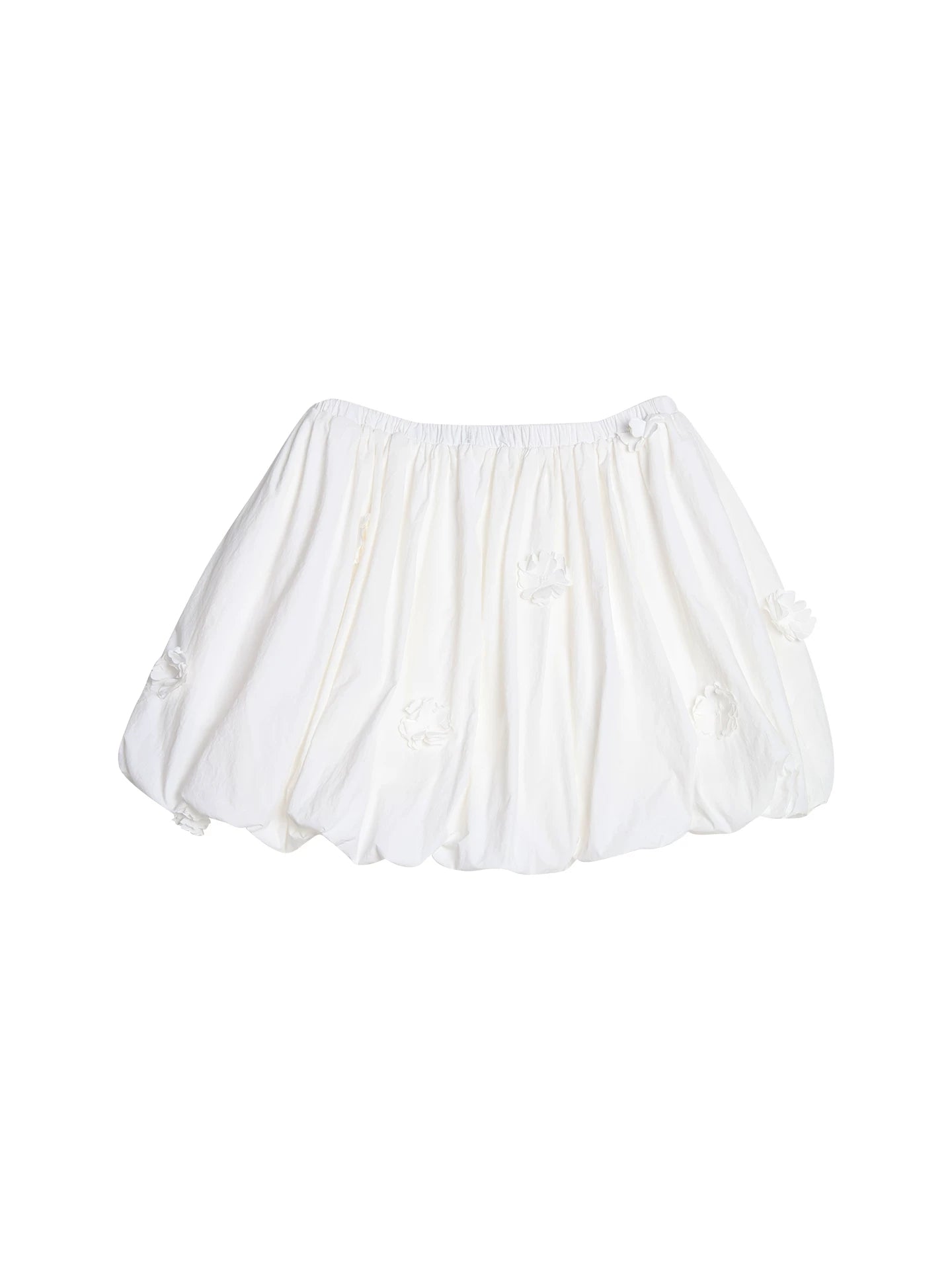 PLEATED COOL MIDI SKIRT