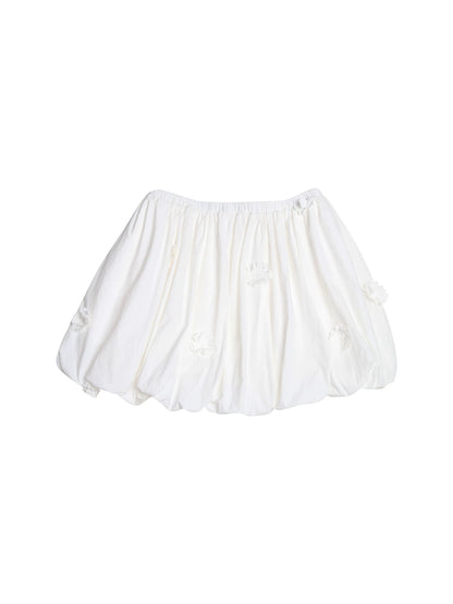 PLEATED COOL MIDI SKIRT