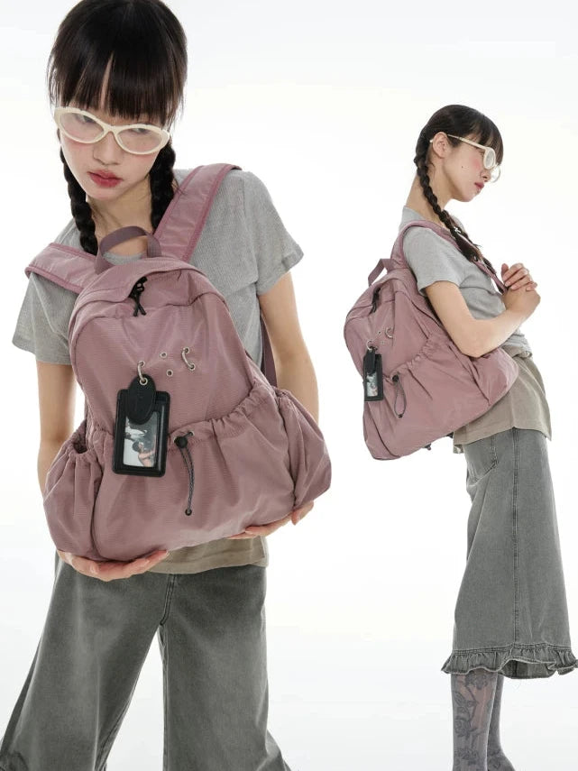 LARGE CAPACITY NYLON DRAWSTRING BAG