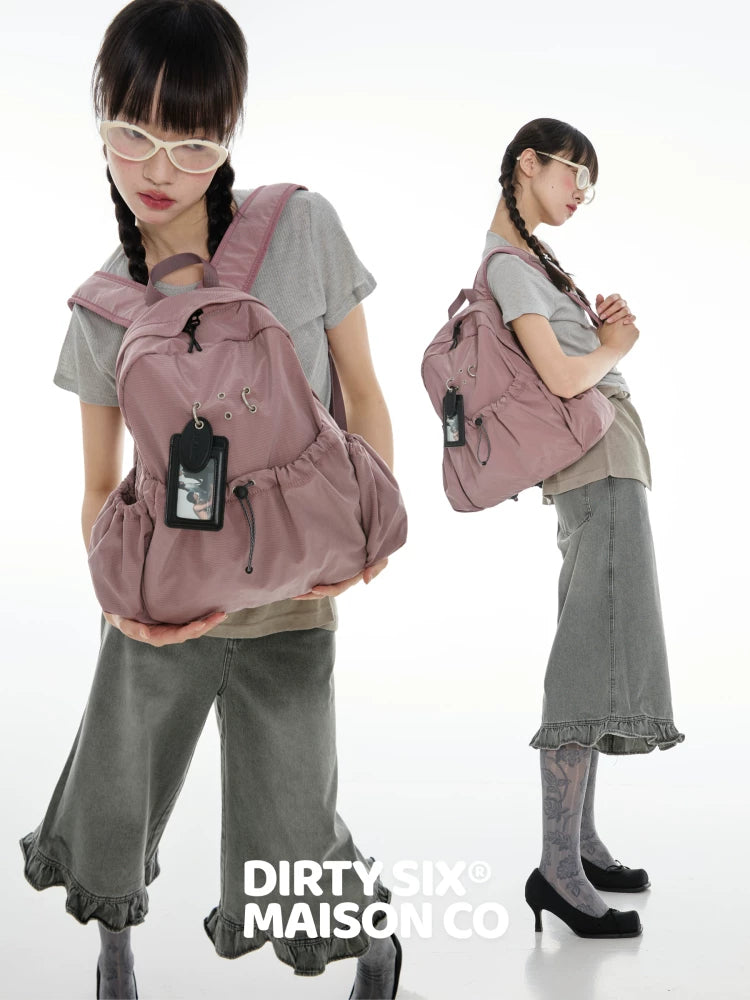 LARGE CAPACITY NYLON DRAWSTRING BAG