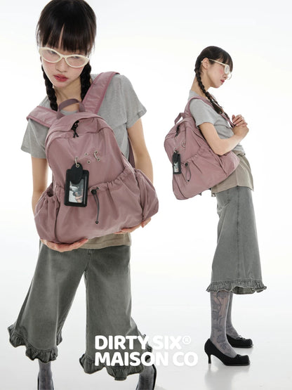 LARGE CAPACITY NYLON DRAWSTRING BAG