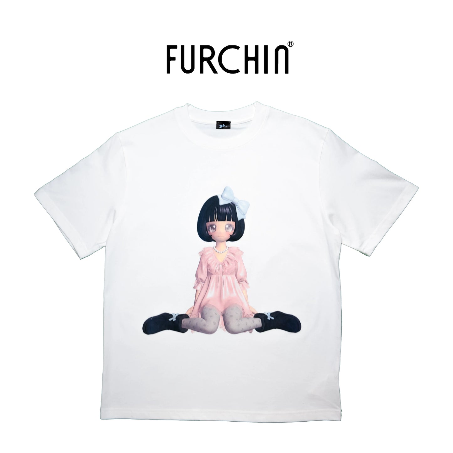 BASIC LOOSE FIT PRINTED TEE