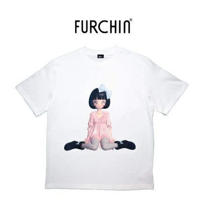 BASIC LOOSE FIT PRINTED TEE