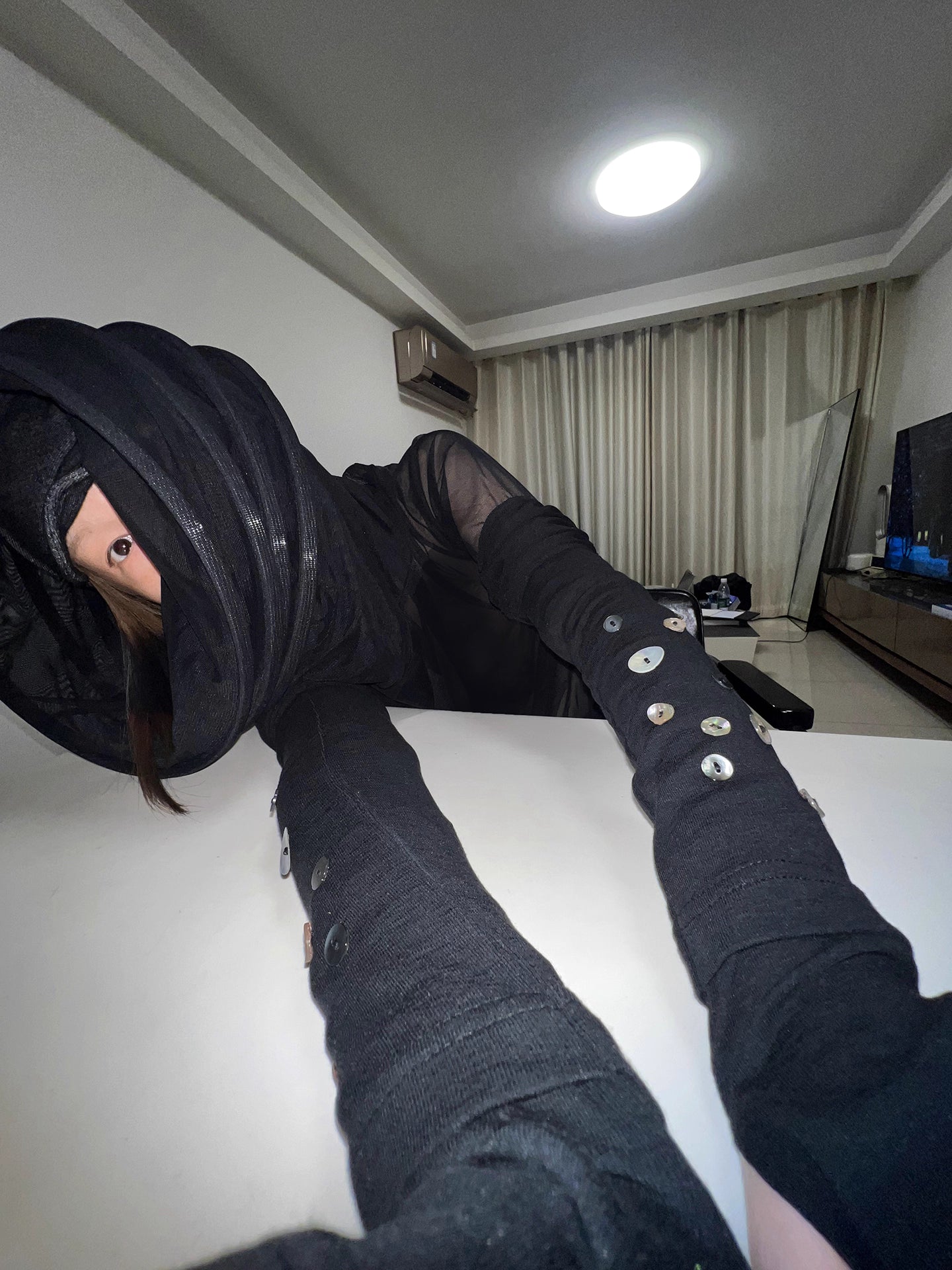 SHELL BUTTON ARM WAMERS