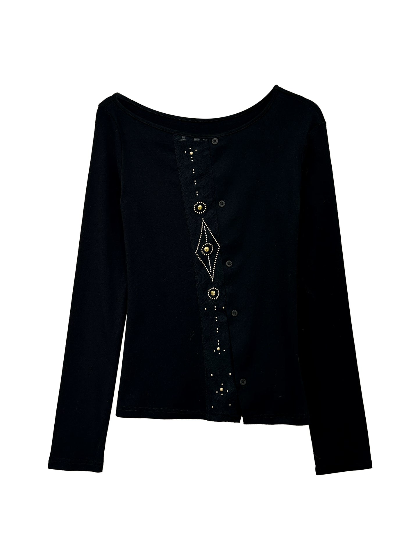 GEOMETRIC BEADED TOP