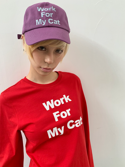 CAT LOVER'S WORK CAP