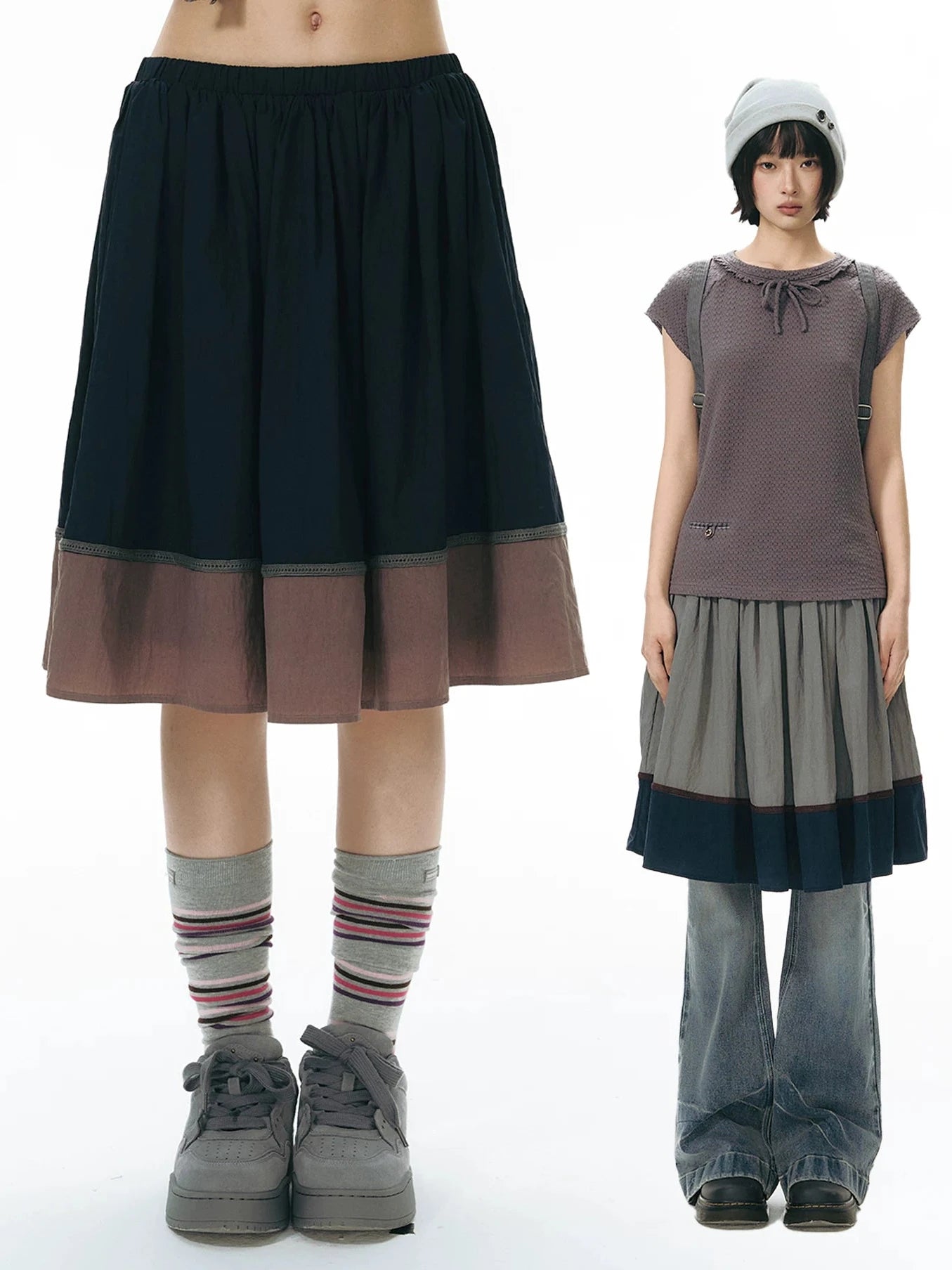 RETRO A-LINE SKIRT