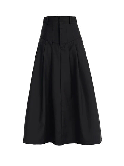 EXTRA-WIDE-SWING A-LINE SKIRT