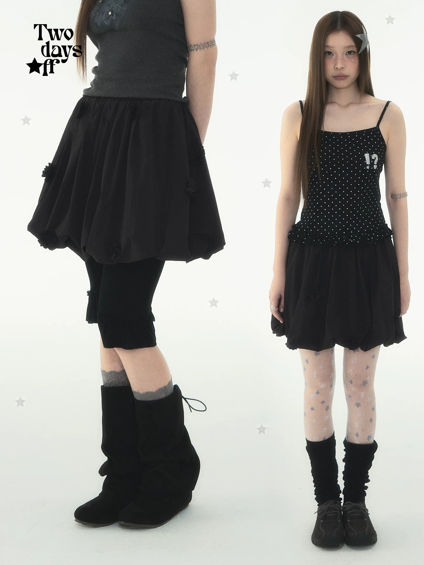 PLEATED COOL MIDI SKIRT