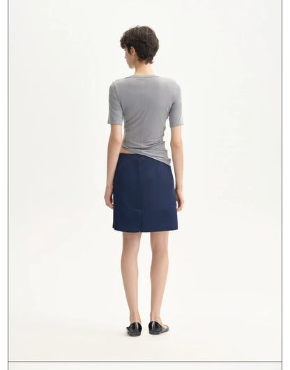 FLORAL ASYMMETRICAL HEM T-SHIRT