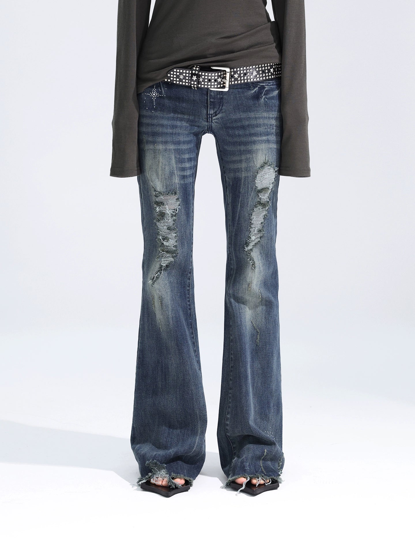 DAMAGED ICON DENIM