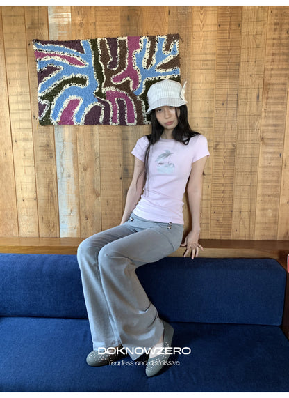 FITTED VERSATILE STRAIGHT-LEG PANTS