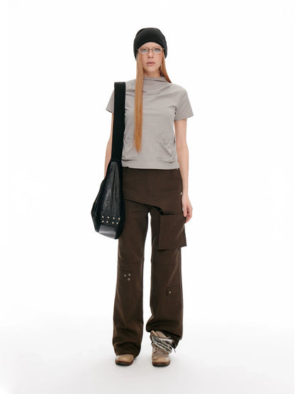 CROPPED SLIM-FIT TEE