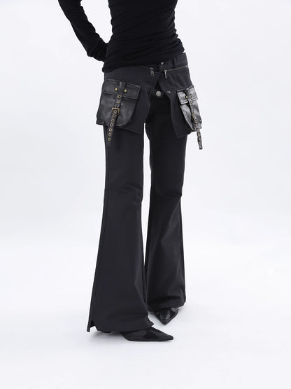 DECONSTRUCT FLARE PANTS