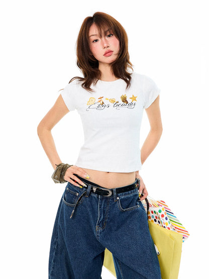 FUN GRAPHIC T-SHIRT FOR SUMMER