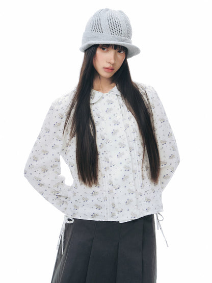 CUSTOMIZED PONY PRINT T-SHIRT SET